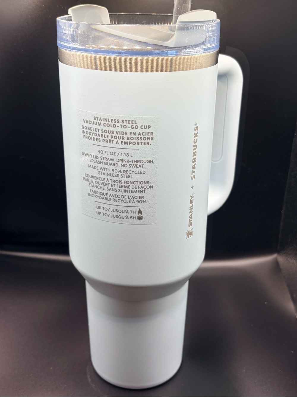 Stanley X Starbucks Light Blue 40oz with Handle